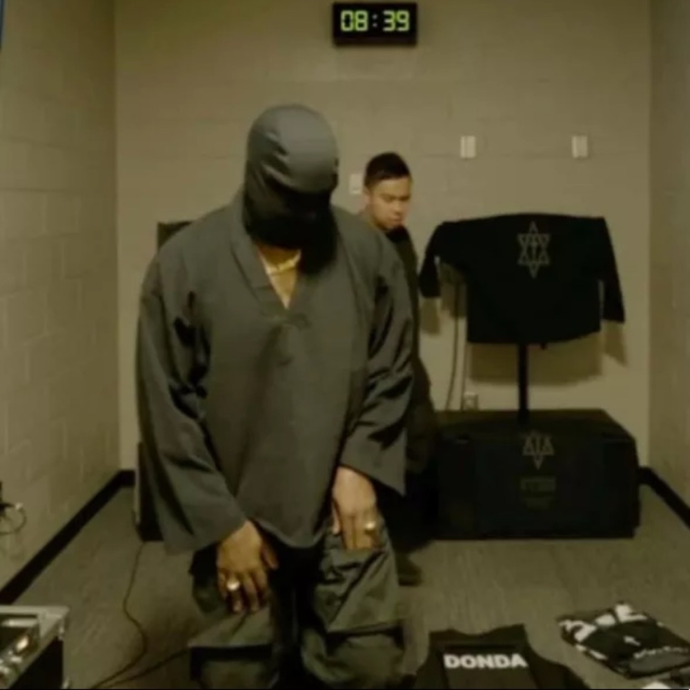 Kanye west Donda album release shirt kimono